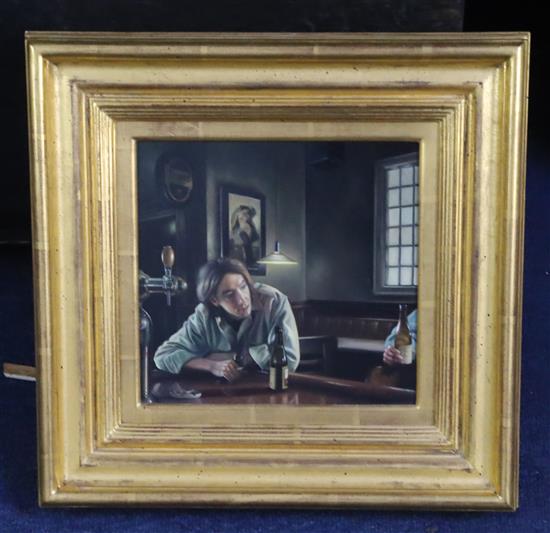 David M. Bowers (American b.1956) Resting Jazz Musicians 7.5 x 7.75in.